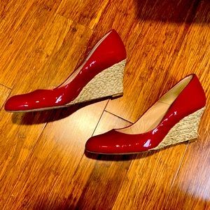 LK Bennett Red Patent heels size 39